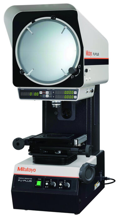 302-801-10 - Projetor de Perfis PJ-P1010A, gama de medição: XY=100x100 mm, Mitutoyo