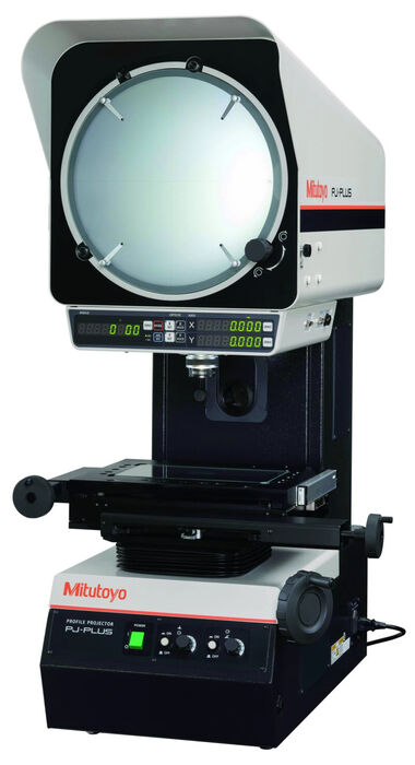 302-802-10 - Projetor de Perfis PJ-P2010A, gama de medição: XY=200x100 mm, Mitutoyo