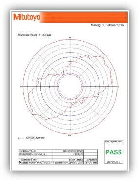12AAX883-DEE - Roundpak V8.1 para RA-120P, Mitutoyo