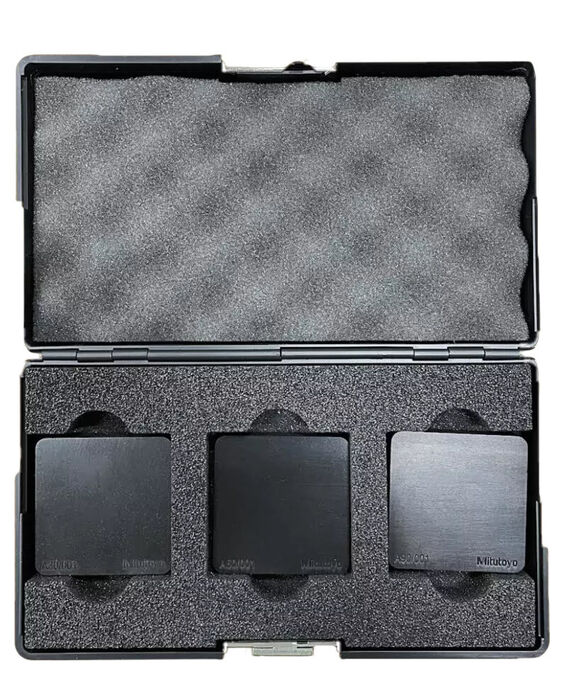 218000MIT - 35, 60, 90 Shore A Shore Hardness Reference Material Set, Mitutoyo