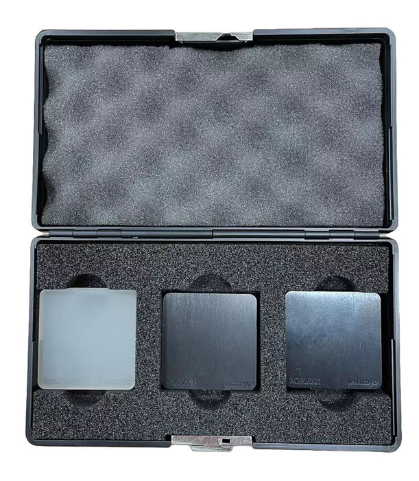 218010AOMI - 27, 62, 90 Shore AO Shore Hardness Reference Material Set, Mitutoyo