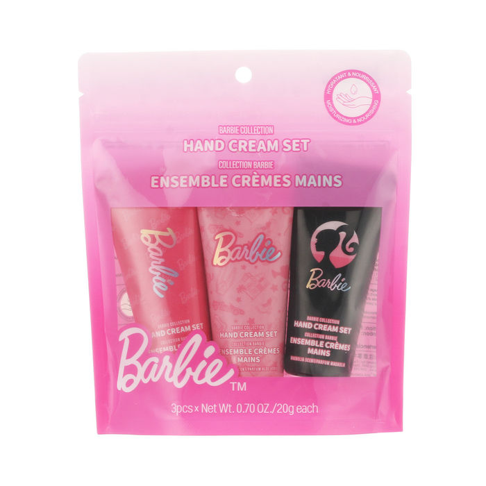 Conjunto Creme de Mãos Barbie