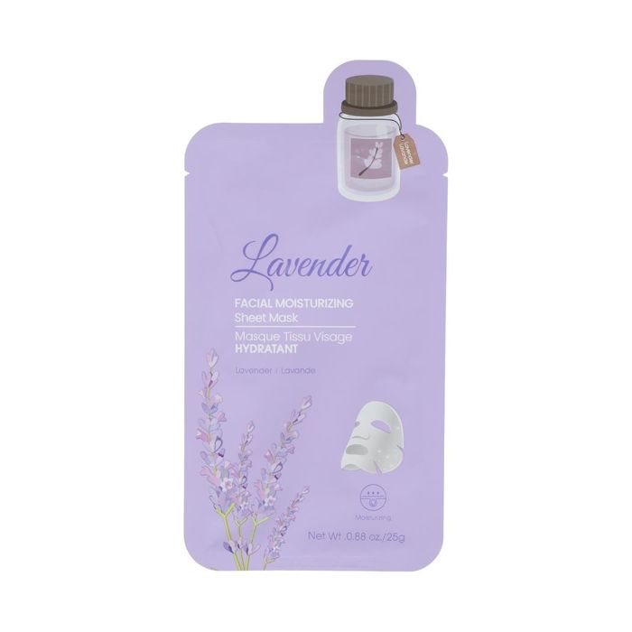 Máscara Facial Hidratante de Lavanda