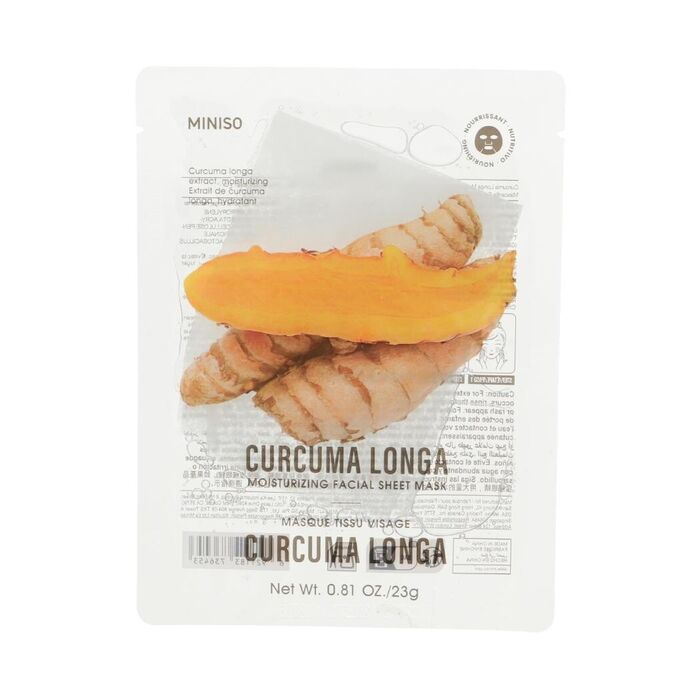 Máscara Facial Hidratante de Curcuma Longa