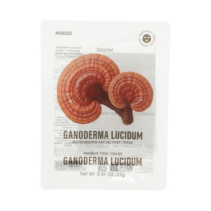 Máscara Facial Hidratante de Ganoderma Lucidum