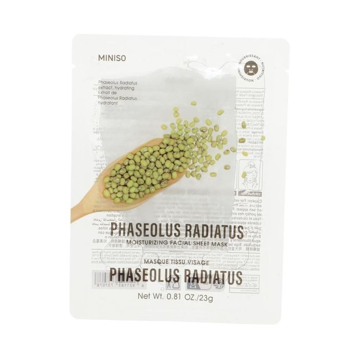 Máscara Facial Hidratante de Phaseolus Radiatus