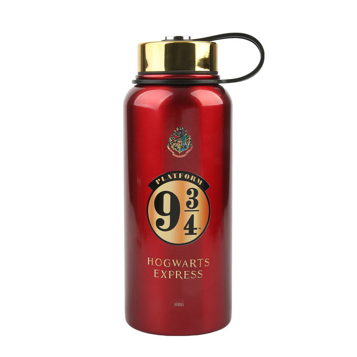 Harry Potter - Garrafa Isotérmica de Parede Dupla de Grande Capacidade (1,08L) (Gryffindor)