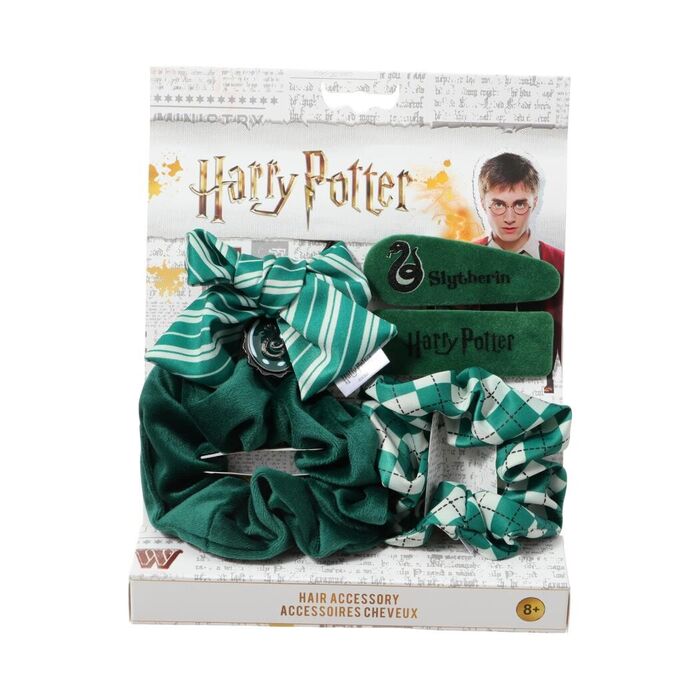 Harry Potter - Conjunto de Acessórios para Cabelo 6 peças - Slytherin
