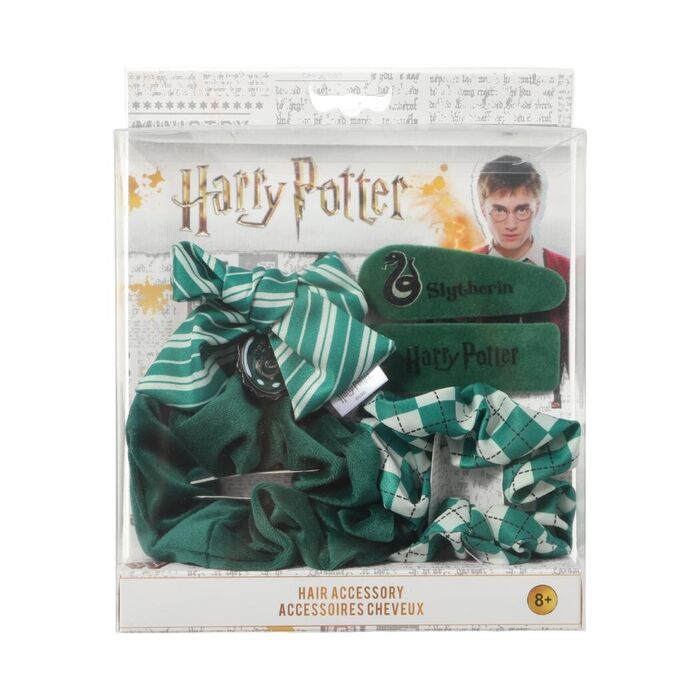 Harry Potter - Conjunto de Acessórios para Cabelo 6 peças - Slytherin