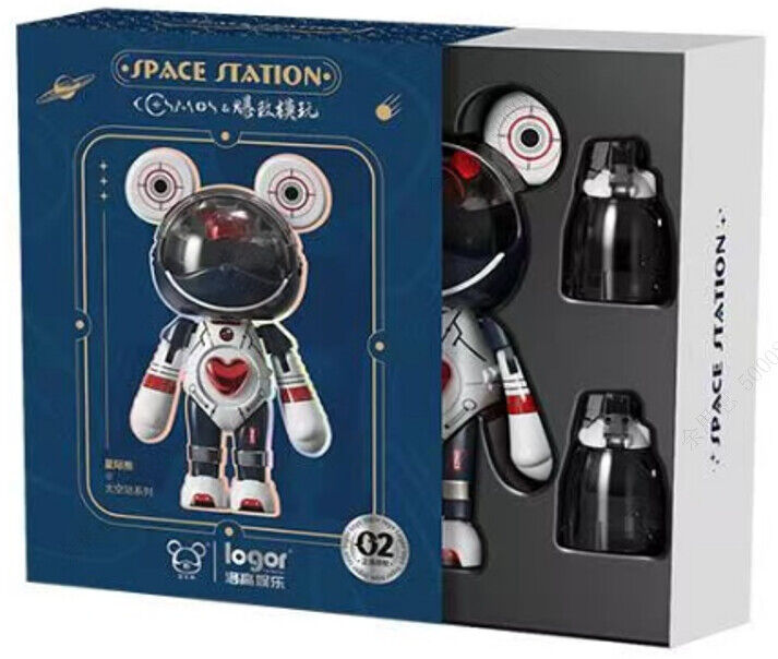 Interstellar Bear Transformation Series - Branco