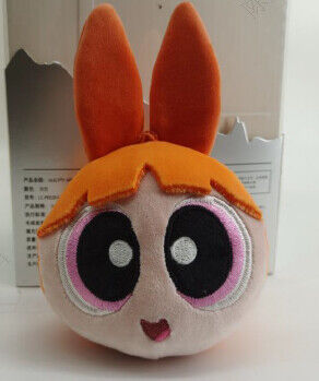 The Powerpuff Girls - Pendente de Cabeça de Peluche (Blossom)