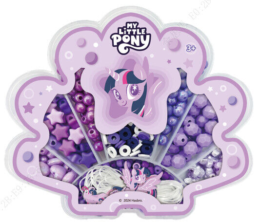 My Little Pony - Conjunto para Fazer Pulseiras (roxo)