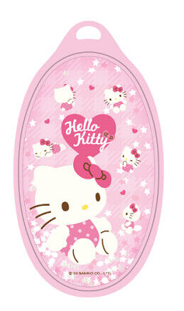 Sanrio - Escova de Massagem com Glitter (Hello Kitty)