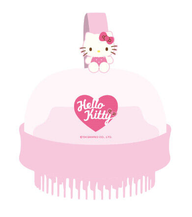 Sanrio - Escova de Massagem Capilar - Coleção Rosa (Hello Kitty)