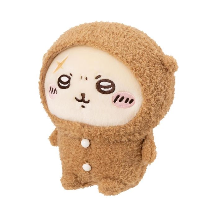 Peluche Sentado com Pijama do Chiikawa (Rakko)