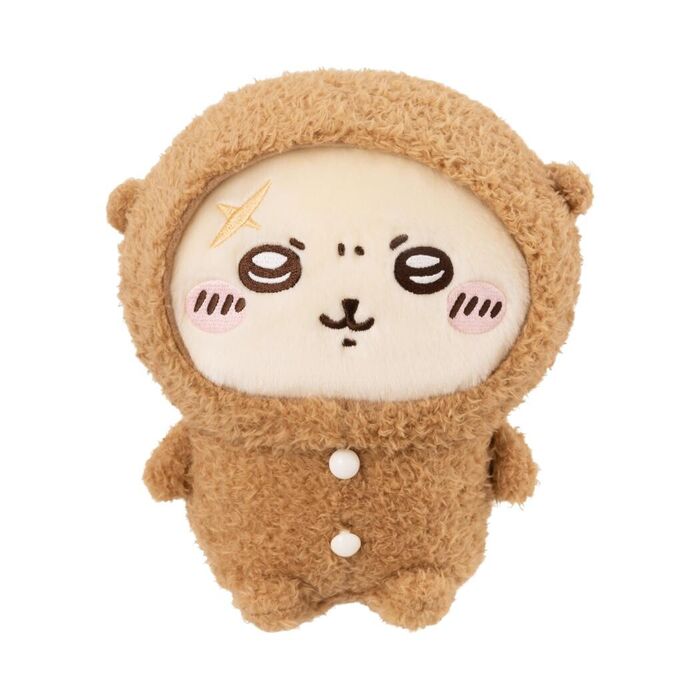 Peluche Sentado com Pijama do Chiikawa (Rakko)