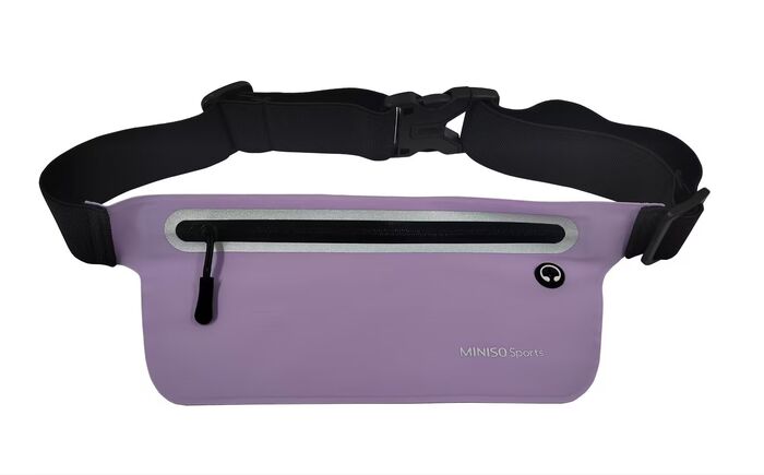 Bolsa de Cintura Desportiva MINISO Sports (Roxo)