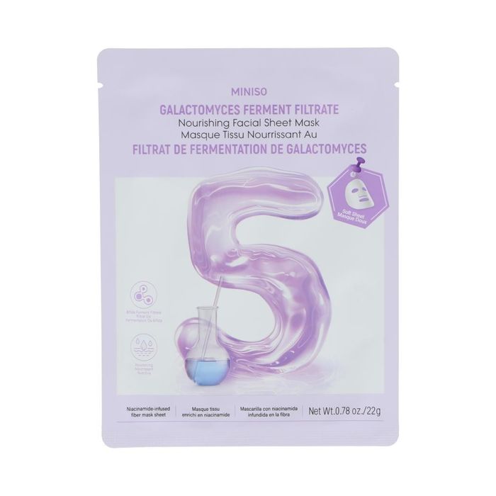 Máscara Facial Nutritiva de Galactomyces Ferment Filtrate