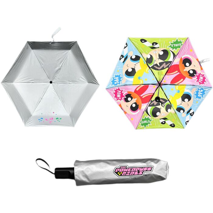 The Powerpuff Girls - Guarda-chuva com Revestimento de Prata
