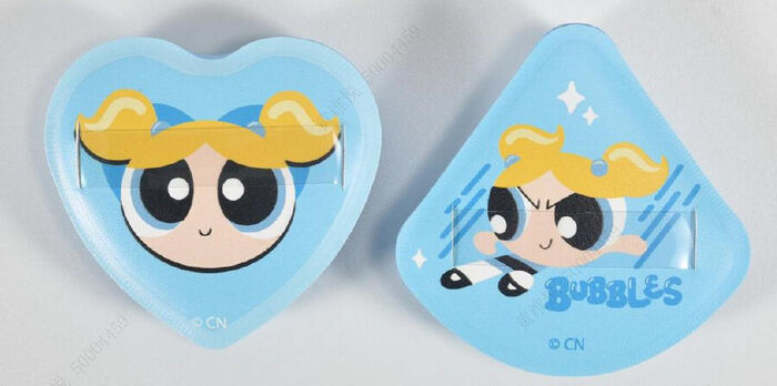 The Powerpuff Girls - Conjunto de Puff de Maquilhagem com Almofada de Ar (Bubbles)