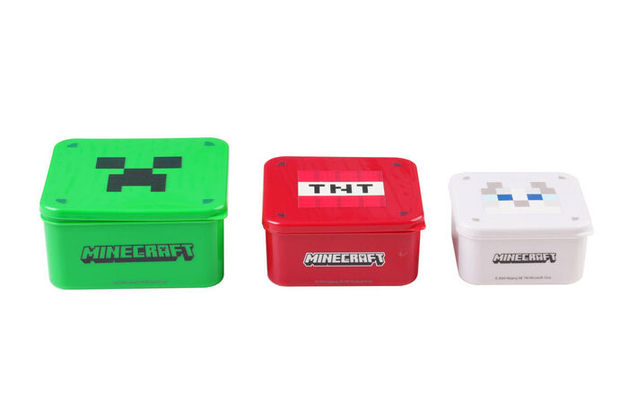 Minecraft - Recipientes para Comida (3 pcs)