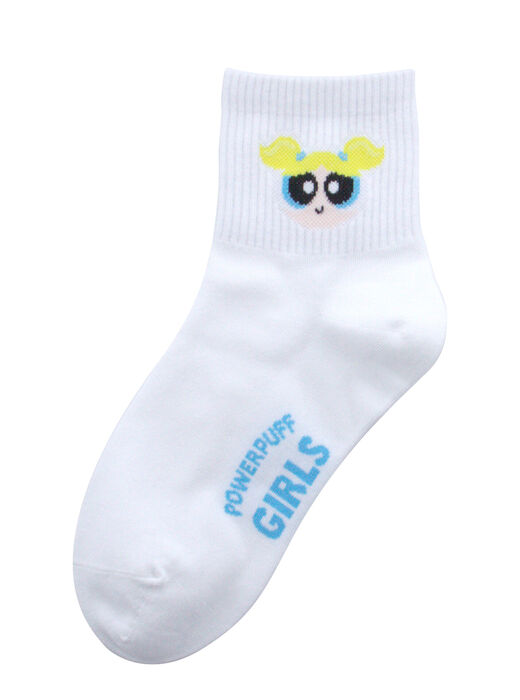 The Powerpuff Girls - Meias Crew (1 Par)(Bubbles)