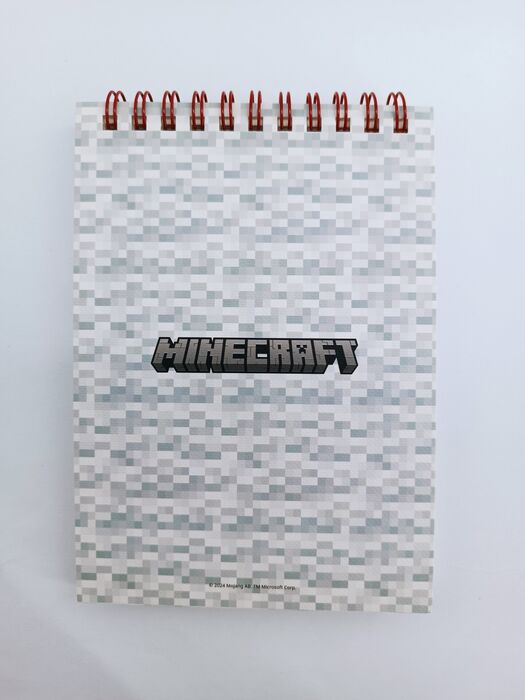 Minecraft - Caderno com Fio em Cima (B) (80 Folhas)