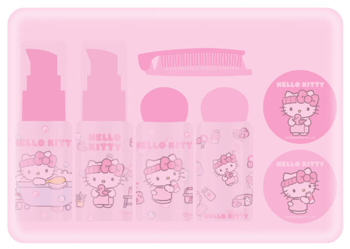 Conjunto de Viagem Hello Kitty