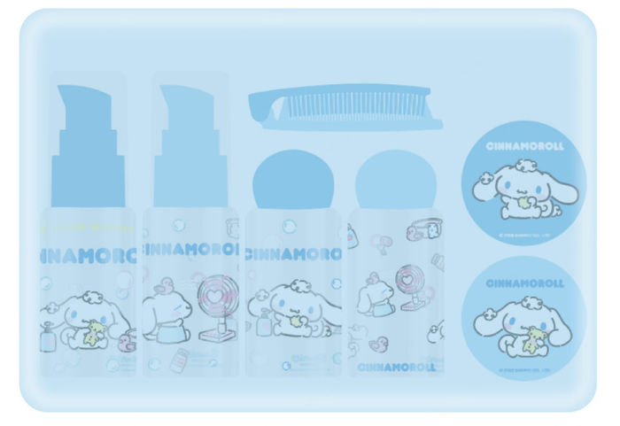 Conjunto de Viagem Cinnamoroll