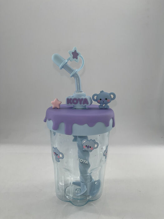 BT21 BABY - Garrafa de Plástico com Palhinha 560mL (KOYA)