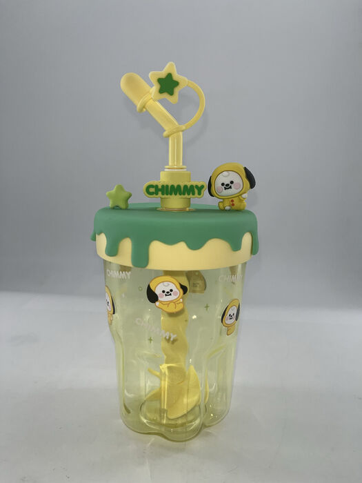 BT21 BABY - Garrafa de Plástico com Palhinha 560mL (CHIMMY)