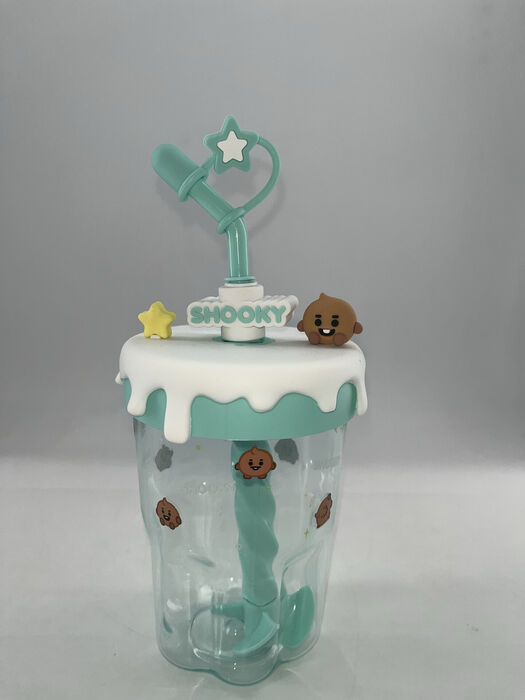 BT21 BABY - Garrafa de Plástico com Palhinha 560mL (SHOOKY)