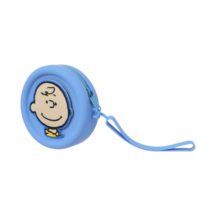 Porta-Moedas de Silicone do Snoopy (Azul)