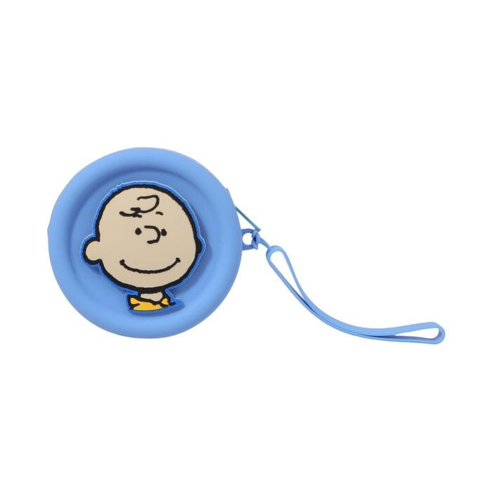 Porta-Moedas de Silicone do Snoopy (Azul)