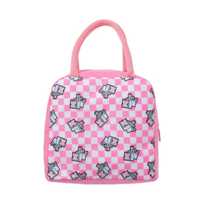 Minecraft - Bolsa de Almoço (Rosa)