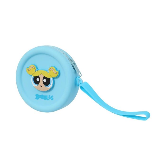 The Powerpuff Girls - Carteira de Moeda de Silicone (Azul)