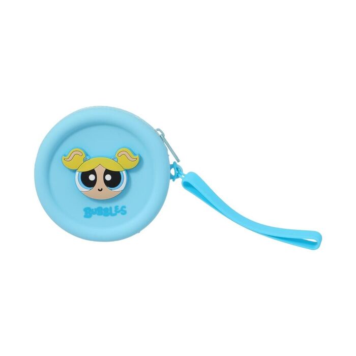 The Powerpuff Girls - Carteira de Moeda de Silicone (Azul)