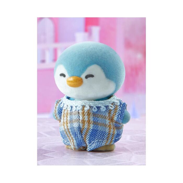 Mini Family Flocking - Peluche Azul