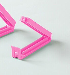 Clips Pequenos para Selar Alimentos Black Pink Series (12 pcs) (Rosa)