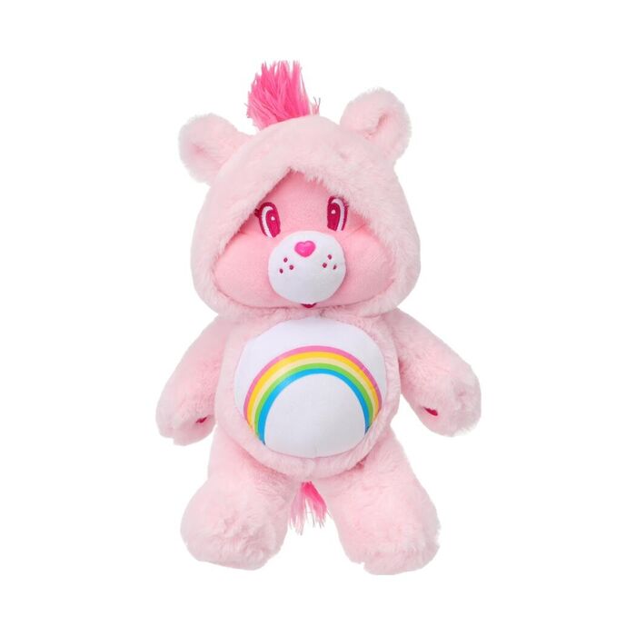 Peluche com Fantasia dos Ursinhos Carinhosos - 28cm (Unicorn Cheer Bear)