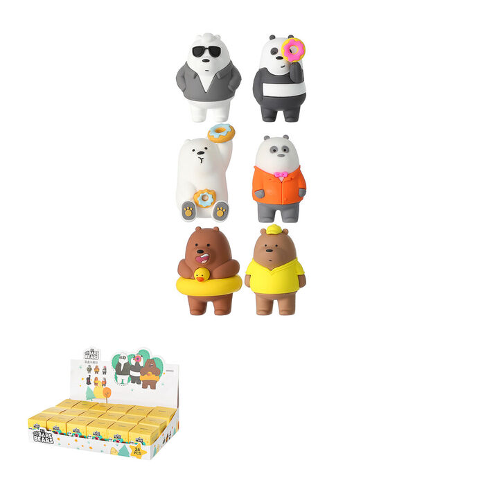 Nós, os Ursos - Série de Verão - Ímanes 3D para Frigorífico - Blind Box