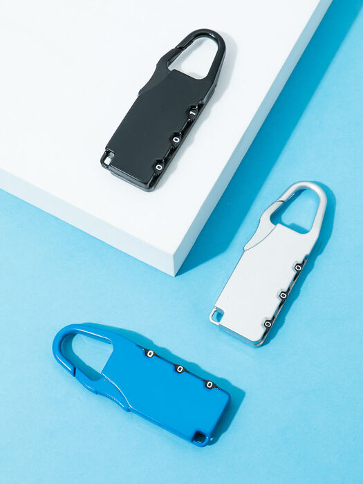 Cadeado quadrado mini (preto)