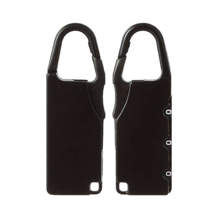 Cadeado quadrado mini (preto)