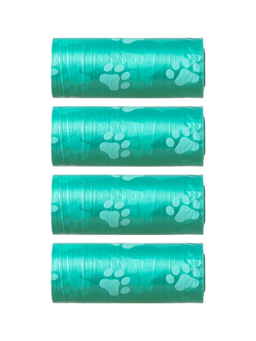 Pet Series 2.0 - Sacos degradáveis para dejetos (4×20 unid., verde)