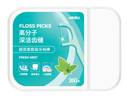 Fio Dental de Menta - Pack Familiar (260 Unidades)