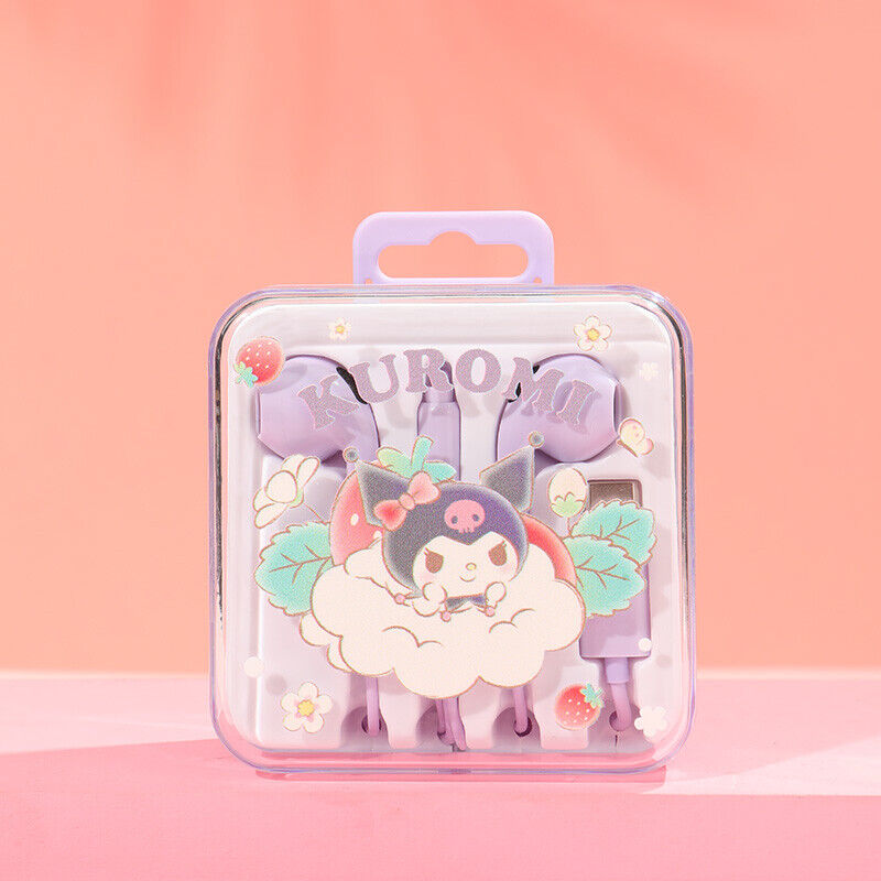 Fones In-Ear Type-C da Kuromi (Modelo 622)