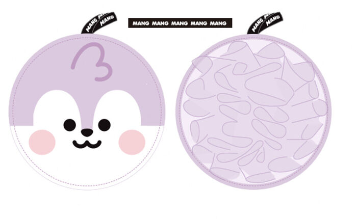 BT21 BABY - Luva de Banho de Dupla Face (MANG)