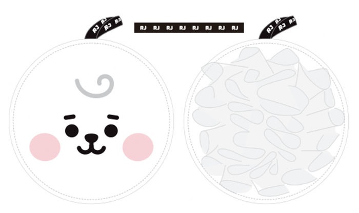 BT21 BABY - Luva de Banho de Dupla Face (RJ)