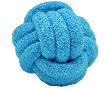 Bola de Pet com Corda de Algodão (Azul Céu)
