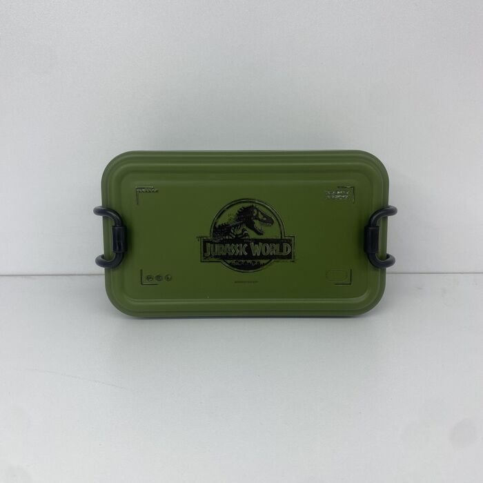 Mundo Jurássico - Taparuere com Compartimentos 500mL (Verde)